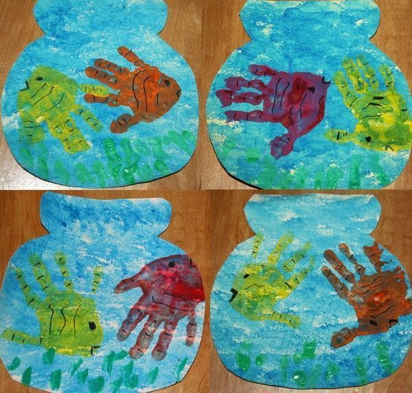 Les poissons mains !